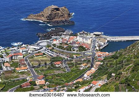 "View of Porto Moniz, Lanceiros, Porto Moniz, Madeira, Portugal, Europe" View Large Photo Image Stock Photo - "View of Porto Moniz, Lanceiros, Porto Moniz, Madeira, Portugal, Europe". Fotosearch