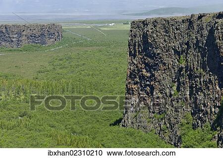 "View of the canyon of the Joekulsa a Fjoellum river, Joekulsargljufur National Park, Iceland, Europe" View Large Photo Image Stock Image - "View of the canyon of the Joekulsa a Fjoellum river, Joekulsargljufur National Park, Iceland, Europe". Fotosearch