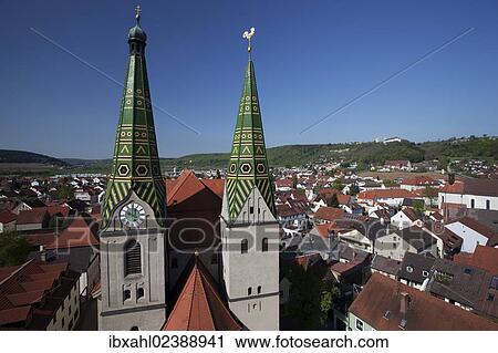 "View of the historic district of Beilngries, Altmuehltal valley, Bavaria, Germany, Europe" View Large Photo Image Stock Image - "View of the historic district of Beilngries, Altmuehltal valley, Bavaria, Germany, Europe". Fotosearch