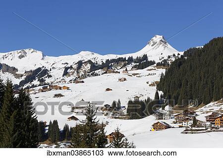 "View of the municipality of Damuls, Mt Damulser Mittagsspitze, Bregenz Forest, Vorarlberg, Austria, Europe" View Large Photo Image Stock Image - "View of the municipality of Damuls, Mt Damulser Mittagsspitze, Bregenz Forest, Vorarlberg, Austria, Europe". Fotosearch