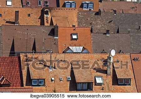 "View of the tiled roofs of the historic centre, Breisach am Rhein, Baden-Wurttemberg, Germany, Europe" View Large Photo Image Stock Photography - "View of the tiled roofs of the historic centre, Breisach am Rhein, Baden-Wurttemberg, Germany, Europe". Fotosearch