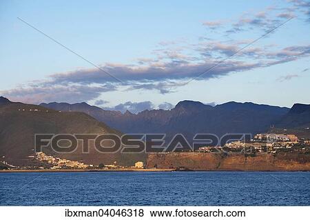 "View of the town in the morning light, San Sebastian de la Gomera, La Gomera, Canary Islands, Spain, Europe" View Large Photo Image Stock Photo - "View of the town in the morning light, San Sebastian de la Gomera, La Gomera, Canary Islands, Spain, Europe". Fotosearch