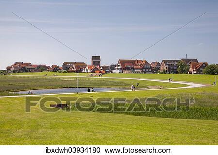 "View of Westdorf village, Baltrum, East Frisian Islands, East Frisia, Lower Saxony, Germany, Europe" View Large Photo Image Stock Image - "View of Westdorf village, Baltrum, East Frisian Islands, East Frisia, Lower Saxony, Germany, Europe". Fotosearch
