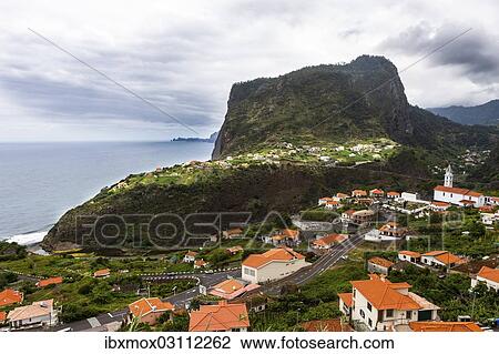 "View over Faial towards Penha d'Aguia or Eagle Rock, Santana, Porto Moniz, Ilha da Madeira, Portugal, Europe" View Large Photo Image Stock Image - "View over Faial towards Penha d'Aguia or Eagle Rock, Santana, Porto Moniz, Ilha da Madeira, Portugal, Europe". Fotosearch