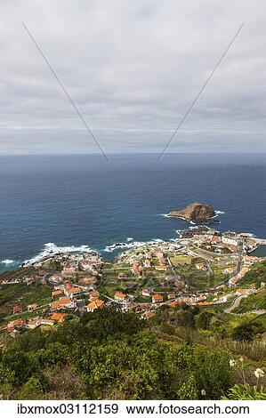 "View over Porto Moinz, Lanceiros, Porto Moniz, Madeira, Portugal, Europe" View Large Photo Image Stock Photo - "View over Porto Moinz, Lanceiros, Porto Moniz, Madeira, Portugal, Europe". Fotosearch