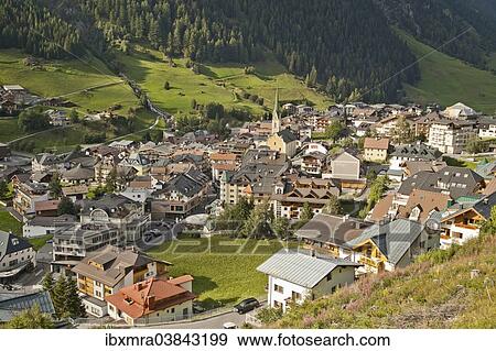 "View over the village of Ischgl, Paznauntal valley, Tyrol, Austria, Europe" View Large Photo Image Stock Photo - "View over the village of Ischgl, Paznauntal valley, Tyrol, Austria, Europe". Fotosearch