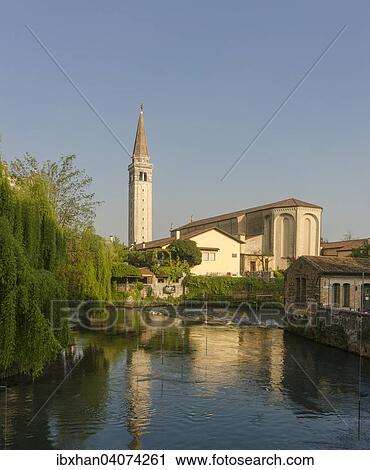 "View to the Cathedral over the river Liveza, Sacile, Friuli-Venezia Giulia, Italy, Europe" View Large Photo Image Stock Image - "View to the Cathedral over the river Liveza, Sacile, Friuli-Venezia Giulia, Italy, Europe". Fotosearch