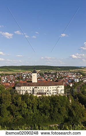 "View towards Schloss Horneck Castle, Castle of the Teutonic Order, and Gundelsheim, Odenwald, Baden-Wuerttemberg, Germany, Europe, PublicGround, Europe" View Large Photo Image Stock Photo - "View towards Schloss Horneck Castle, Castle of the Teutonic Order, and Gundelsheim, Odenwald, Baden-Wuerttemberg, Germany, Europe, PublicGround, Europe". Fotosearch