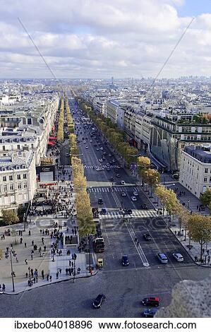 "Views of La Defense and the Avenue des Champs-Elysees, the Arc de Triomphe, Paris, Ile-de-France, France, Europe" View Large Photo Image Stock Photograph - "Views of La Defense and the Avenue des Champs-Elysees, the Arc de Triomphe, Paris, Ile-de-France, France, Europe". Fotosearch