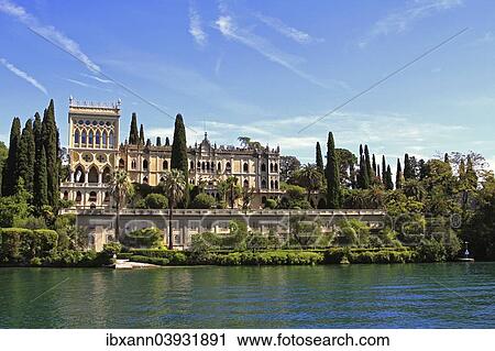 "Villa Borghese Cavazza, Isola del Garda, island in Lake Garda, Northern Italy, Italy, Europe" View Large Photo Image Stock Image - "Villa Borghese Cavazza, Isola del Garda, island in Lake Garda, Northern Italy, Italy, Europe". Fotosearch