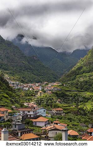Stock Image - "Village of Boaventura, Funchal, Boaventura, Madeira, Portugal, Europe". Fotosearch