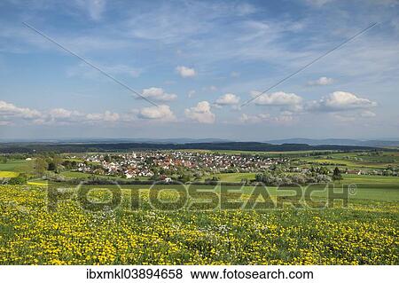 "Village of Emmingen-Liptingen in the Hegaualb landscape, Baden-Wurttemberg, Germany, Europe" View Large Photo Image Stock Photo - "Village of Emmingen-Liptingen in the Hegaualb landscape, Baden-Wurttemberg, Germany, Europe". Fotosearch