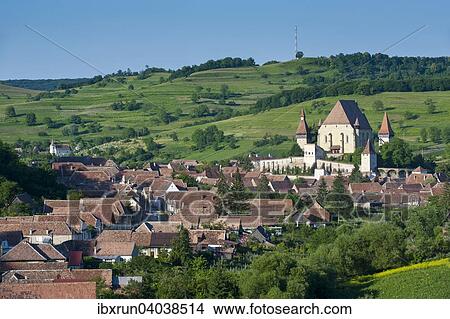 "Village with fortified Saxonian churches, UNESCO World Heritage Site, Biertan, Romania, Europe" View Large Photo Image Picture - "Village with fortified Saxonian churches, UNESCO World Heritage Site, Biertan, Romania, Europe". Fotosearch