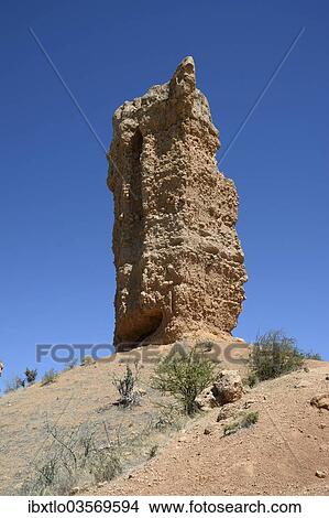 "Vingerklip or Finger Rock, a 35m high limestone cliff, Kunene Region, Namibia, Africa" View Large Photo Image Picture - "Vingerklip or Finger Rock, a 35m high limestone cliff, Kunene Region, Namibia, Africa". Fotosearch