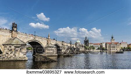 "Vltava river with Charles Bridge or Karluv most, UNESCO World Heritage Site, Prague, Czech Republic, Europe" View Large Photo Image Stock Photo - "Vltava river with Charles Bridge or Karluv most, UNESCO World Heritage Site, Prague, Czech Republic, Europe". Fotosearch
