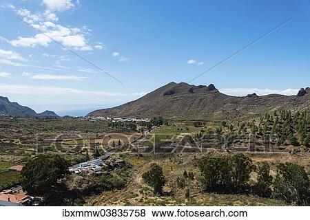"Volcanic landscape, Santiago del Teide, Tenerife, Canary Islands, Spain, Europe" View Large Photo Image Stock Photo - "Volcanic landscape, Santiago del Teide, Tenerife, Canary Islands, Spain, Europe". Fotosearch
