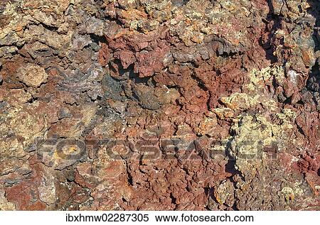 "Volcanic rock, coloured by metallic oxides, Crates of the Moon National Monument, Arco, Highway 20, Idaho, USA" View Large Photo Image Stock Photography - "Volcanic rock, coloured by metallic oxides, Crates of the Moon National Monument, Arco, Highway 20, Idaho, USA". Fotosearch