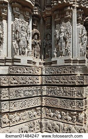 "Wall of Kesava Temple, Keshava Temple, Hoysala style, Somnathpur, Somanathapura, Karnataka, South India, India, South Asia, Asia" View Large Photo Image Stock Photo - "Wall of Kesava Temple, Keshava Temple, Hoysala style, Somnathpur, Somanathapura, Karnataka, South India, India, South Asia, Asia". Fotosearch