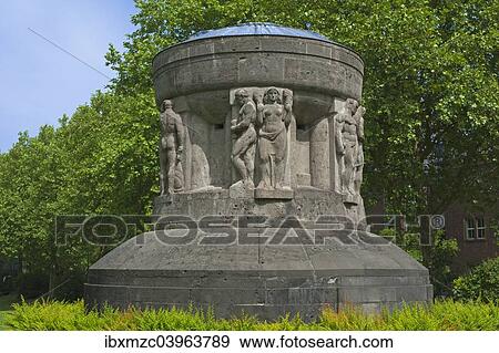 "War memorial on the promenade, Munster, Munsterland, North Rhine-Westphalia, Germany, Europe" View Large Photo Image Stock Photo - "War memorial on the promenade, Munster, Munsterland, North Rhine-Westphalia, Germany, Europe". Fotosearch
