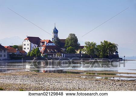 "Wasserburg on Lake Constance, view from Malerwinkel, painter's viewpoint, Swabia, Bavaria, Germany, Europe, PublicGround, Europe" View Large Photo Image Stock Photo - "Wasserburg on Lake Constance, view from Malerwinkel, painter's viewpoint, Swabia, Bavaria, Germany, Europe, PublicGround, Europe". Fotosearch