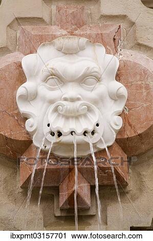 Stock Image - "Water fountain, Seville, Spain, Europe". Fotosearch