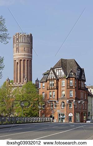 "Water tower, Luneburg, Lower Saxony, Germany, Europe" View Large Photo Image Stock Image - "Water tower, Luneburg, Lower Saxony, Germany, Europe". Fotosearch