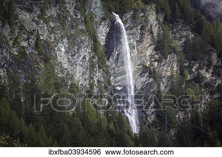 "Waterfall at the Grossglockner, at Heiligenblut, Carinthia, Austria, Europe" View Large Photo Image Stock Photograph - "Waterfall at the Grossglockner, at Heiligenblut, Carinthia, Austria, Europe". Fotosearch