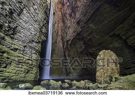 "Waterfall Cachoeira da Fumacinha, Chapada Diamantina Mountains, Bahia, Brazil, South America" View Large Photo Image Stock Photograph - "Waterfall Cachoeira da Fumacinha, Chapada Diamantina Mountains, Bahia, Brazil, South America". Fotosearch