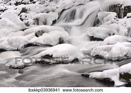 "Waterfall covered in snow and ice in the Selke Valley, Alexisbad, Saxony-Anhalt, Germany, Europe" View Large Photo Image Stock Image - "Waterfall covered in snow and ice in the Selke Valley, Alexisbad, Saxony-Anhalt, Germany, Europe". Fotosearch