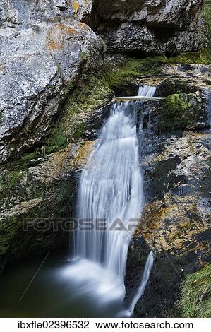 "Waterfall in the Wasserlochklamm gorge near Palfau, Liezen, Upper Styria, Styria, Austria, Europe" View Large Photo Image Stock Image - "Waterfall in the Wasserlochklamm gorge near Palfau, Liezen, Upper Styria, Styria, Austria, Europe". Fotosearch