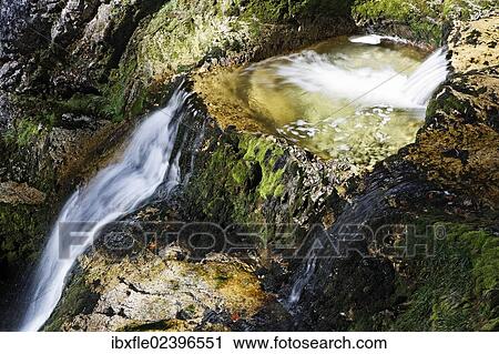 "Waterfall in the Wasserlochklamm gorge near Palfau, Liezen, Upper Styria, Styria, Austria, Europe" View Large Photo Image Stock Image - "Waterfall in the Wasserlochklamm gorge near Palfau, Liezen, Upper Styria, Styria, Austria, Europe". Fotosearch