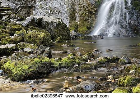 "Waterfall in the Wasserlochklamm gorge near Palfau, Liezen, Upper Styria, Styria, Austria, Europe" View Large Photo Image Stock Photo - "Waterfall in the Wasserlochklamm gorge near Palfau, Liezen, Upper Styria, Styria, Austria, Europe". Fotosearch