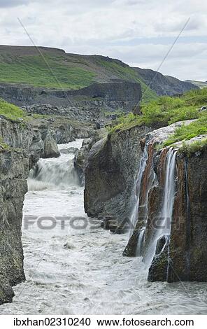 "Waterfall of the Joekulsa a Fjoellum river, Holmatungur, Joekulsargljufur National Park, Iceland, Europe" View Large Photo Image Stock Image - "Waterfall of the Joekulsa a Fjoellum river, Holmatungur, Joekulsargljufur National Park, Iceland, Europe". Fotosearch