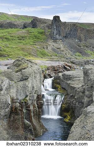 "Waterfall of the Joekulsa a Fjoellum river, Holmatungur, Joekulsargljufur National Park, Iceland, Europe" View Large Photo Image Stock Photo - "Waterfall of the Joekulsa a Fjoellum river, Holmatungur, Joekulsargljufur National Park, Iceland, Europe". Fotosearch