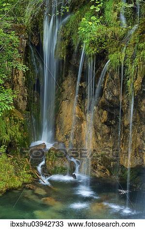 "Waterfall, Plitvice Lakes National Park, Plitvice Jezera, Lika-Senj, Croatia, Europe" View Large Photo Image Stock Image - "Waterfall, Plitvice Lakes National Park, Plitvice Jezera, Lika-Senj, Croatia, Europe". Fotosearch