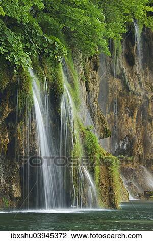 "Waterfall, Plitvice Lakes National Park, Plitvicka Jezera or Plitvice Jezera, Lika-Senj County, Croatia, Europe" View Large Photo Image Stock Image - "Waterfall, Plitvice Lakes National Park, Plitvicka Jezera or Plitvice Jezera, Lika-Senj County, Croatia, Europe". Fotosearch
