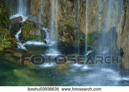 "Waterfall, Plitvice Lakes National Park, Plitvice Jezera, Lika-Senj, Croatia, Europe" View Large Photo Image Stock Photography - "Waterfall, Plitvice Lakes National Park, Plitvice Jezera, Lika-Senj, Croatia, Europe". Fotosearch
