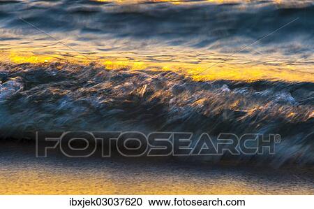 "Wave, surf, at sunset, Weststrand, Halbinsel Fischland-Darss-Zingst, Mecklenburg-Western Pomerania, Germany, Europe" View Large Photo Image Stock Image - "Wave, surf, at sunset, Weststrand, Halbinsel Fischland-Darss-Zingst, Mecklenburg-Western Pomerania, Germany, Europe". Fotosearch