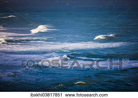 "Waves breaking in Hanalei Bay, Kauai, Hawaii, USA" View Large Photo Image Stock Image - "Waves breaking in Hanalei Bay, Kauai, Hawaii, USA". Fotosearch