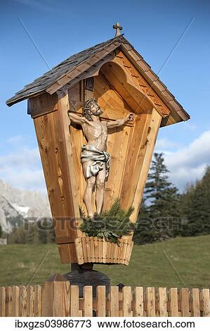 "Wayside cross, Hinterhorneralm, Tyrol, Austria, Europe" View Large Photo Image Stock Image - "Wayside cross, Hinterhorneralm, Tyrol, Austria, Europe". Fotosearch