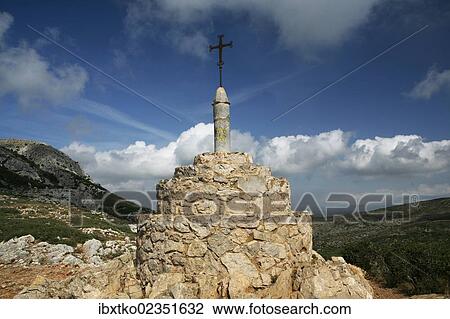 "Wayside cross near Torroella de Montgri, Catalonia, Spain, Europe" View Large Photo Image Stock Image - "Wayside cross near Torroella de Montgri, Catalonia, Spain, Europe". Fotosearch