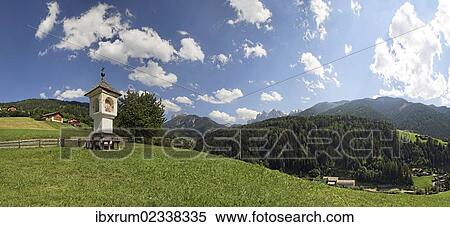 "Wayside shrine to remind of the plague near St Peter on the Bergbauernweg trail, Villnoesstal valley, province of Bolzano-Bozen, Italy, Europe" View Large Photo Image Stock Photography - "Wayside shrine to remind of the plague near St Peter on the Bergbauernweg trail, Villnoesstal valley, province of Bolzano-Bozen, Italy, Europe". Fotosearch