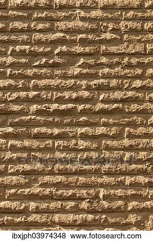 Weathered brick wall View Large Photo Image Stock Photo - Weathered brick wall. Fotosearch