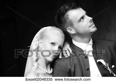 "Wedding, the bride's head rests on the shoulders of the groom" View Large Photo Image Stock Photography - "Wedding, the bride's head rests on the shoulders of the groom". Fotosearch