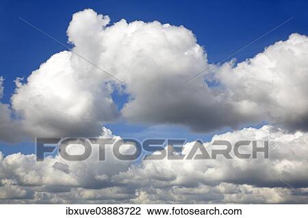"White clouds, blue sky, Schleswig-Holstein, Germany, Europe" View Large Photo Image Stock Image - "White clouds, blue sky, Schleswig-Holstein, Germany, Europe". Fotosearch