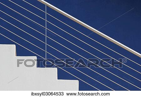 White steps in front of a blue wall View Large Photo Image Stock Image - White steps in front of a blue wall. Fotosearch