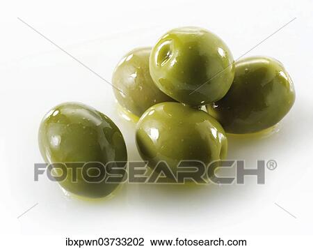 Whole green olives View Large Photo Image Stock Image - Whole green olives. Fotosearch