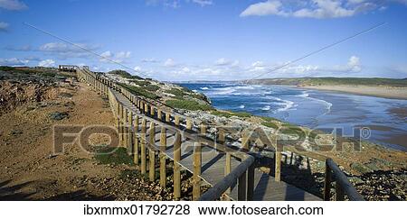 "Wild coastal landscape, beach, Playa de Carrapateira beach, Parque Natural do Sudoeste Alentejano e Costa Vicentina nature reserve, Algarve region, Portugal, Europe" View Large Photo Image Stock Photo - "Wild coastal landscape, beach, Playa de Carrapateira beach, Parque Natural do Sudoeste Alentejano e Costa Vicentina nature reserve, Algarve region, Portugal, Europe". Fotosearch
