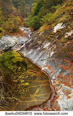 "Wild river in autumn landscape, Heihe National Park, Qinling Mountain, Shaanxi Province, China, Asia" View Large Photo Image Stock Image - "Wild river in autumn landscape, Heihe National Park, Qinling Mountain, Shaanxi Province, China, Asia". Fotosearch