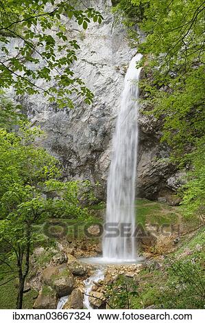 "Wildenstein waterfall at Obir, Obir-Massif, near Gallizien, Carinthia, Austria, Europe" View Large Photo Image Picture - "Wildenstein waterfall at Obir, Obir-Massif, near Gallizien, Carinthia, Austria, Europe". Fotosearch